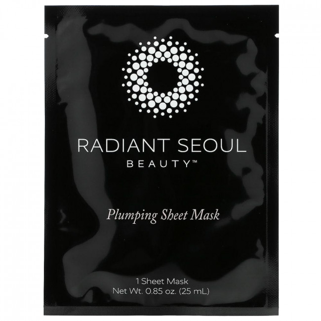 Radiant Seoul, тканевая маска для объема и гладкости кожи, 5 шт. по 25 мл (0,85 унции) Radiant Seoul, тканевая маска для объема и гладкости кожи, 5 шт. по 25 мл (0,85 унции)