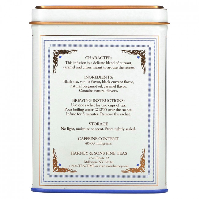 Harney & Sons, Парижский чай, 20 пакетиков, 1.4 унций (40 г) Harney & Sons, Парижский чай, 20 пакетиков, 1.4 унций (40 г)