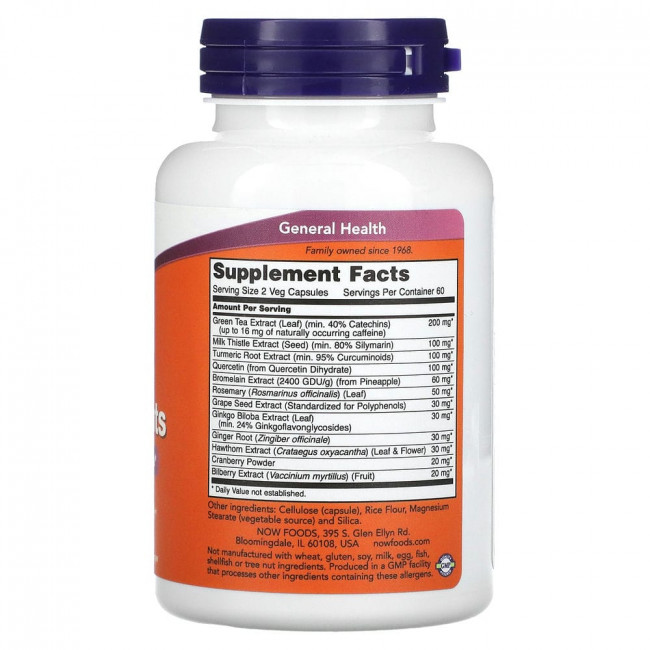 NOW Foods, суперантиоксиданты, 120 растительных капсул NOW Foods, суперантиоксиданты, 120 растительных капсул