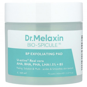 Dr. Melaxin, Bio-Spicule, отшелушивающие подушечки, 70 подушечек, 165 мл (5,57 жидких унций)