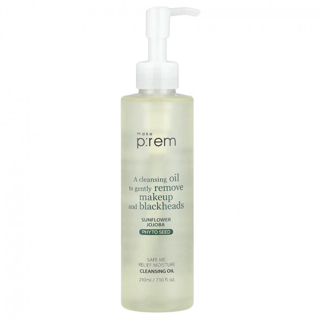 make p:rem, Safe Me. Relief Moisture Cleansing Oil, 7.10 fl oz (210 ml)