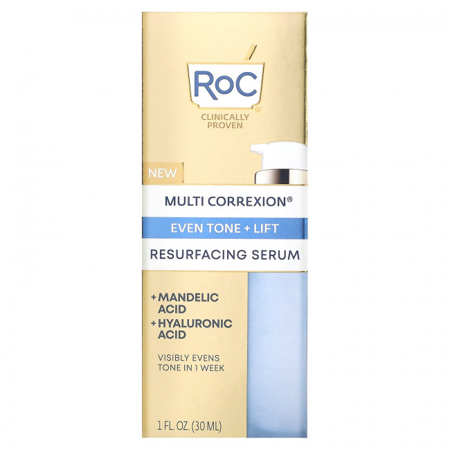 RoC, Multi Correxion, Even Tone + Lift, Resurfacing Serum, 1 fl oz (30 ml) RoC, Multi Correxion, Even Tone + Lift, Resurfacing Serum, 1 fl oz (30 ml)