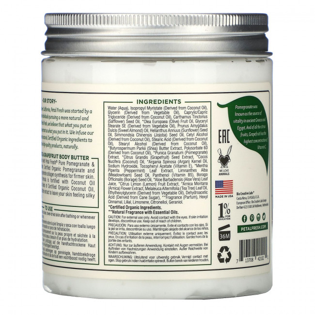 Petal Fresh, тонизирующее масло для тела, гранат и грейпфрут, 237 мл (8 унций) Petal Fresh, тонизирующее масло для тела, гранат и грейпфрут, 237 мл (8 унций)