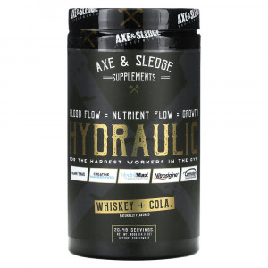 Axe & Sledge Supplements, Hydraulic, Whiskey + Cola, 14.11 oz (400 g)