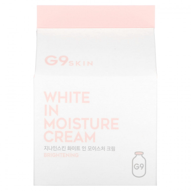 G9skin, Увлажняющий крем White In Moisture, осветляющий, 100 г