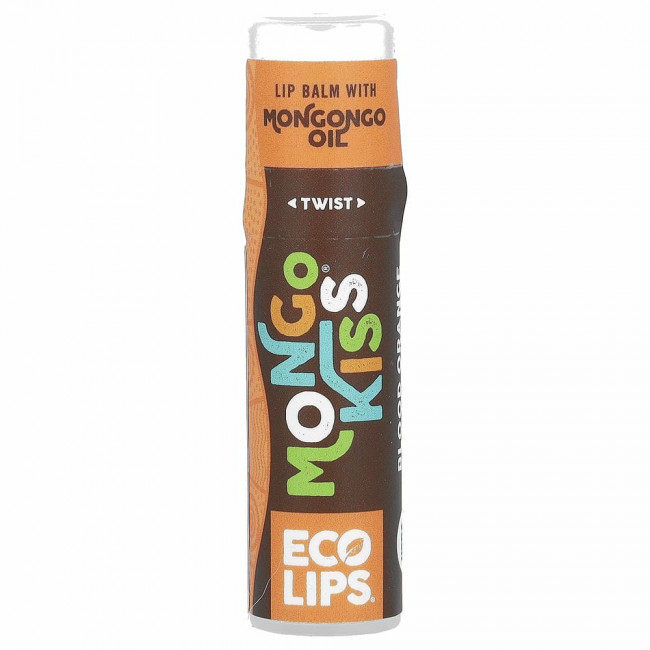Eco Lips, Mongo Kiss, бальзам для губ, красный апельсин, 7 г (0,25 унции)