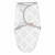 Summer Infant, SwaddleMe, оригинальная пеленка, маленькая/средняя, 0–3 месяцев, серая, 5 шт. в упаковке