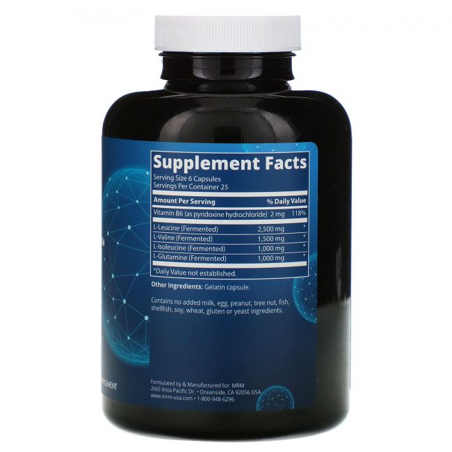 MRM, Nutrition, BCAA и G 6000, 150 капсул
