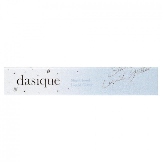Dasique, жидкие блестки Starlit Jewel, 2 конфеты в форме сердечек, 1,8 г (0,06 унции)