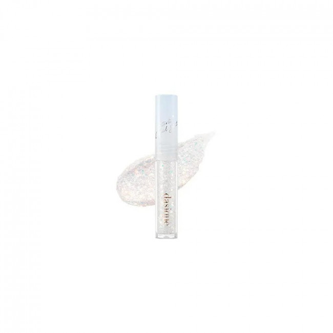 Dasique, жидкие блестки Starlit Jewel, 2 конфеты в форме сердечек, 1,8 г (0,06 унции)