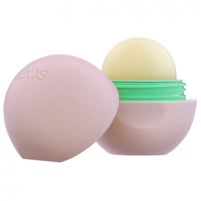 EOS, полностью натуральный бальзам для губ с маслом ши, абрикос, 7 г (0,25 унции)