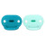 Boon, Jewl, Orthodontic Silicone Pacifier, 3 Months+, 2 Pacifiers