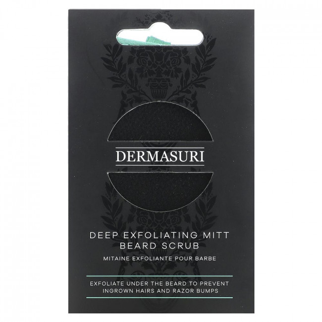 Dermasuri, Отшелушивающее средство для лица и шеи для мужчин с бородой, 1 шт.