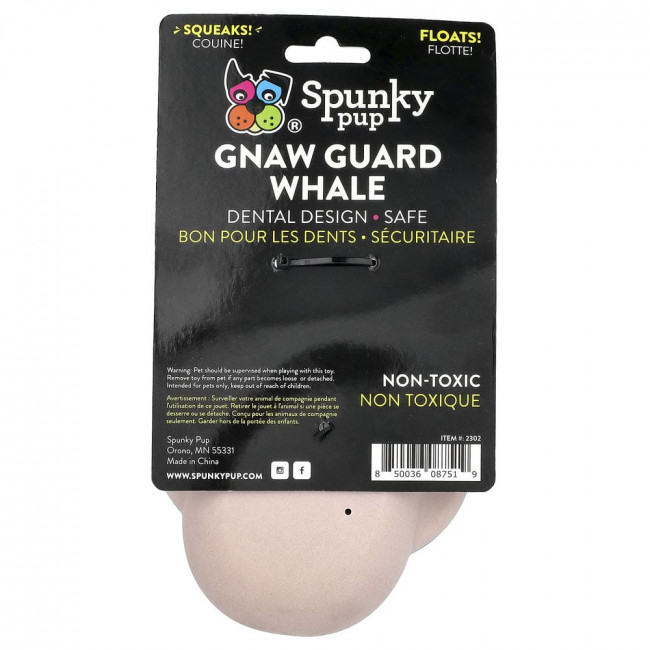 Игрушка Spunky Pup, Gnaw Guard, Whale, 1 шт.