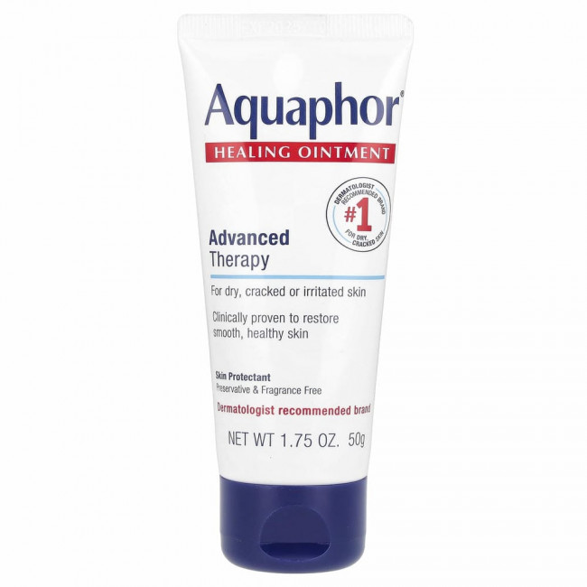 Aquaphor, Заживляющая мазь, защита для кожи, 50 г (1,75 унции) Aquaphor, Заживляющая мазь, защита для кожи, 50 г (1,75 унции)