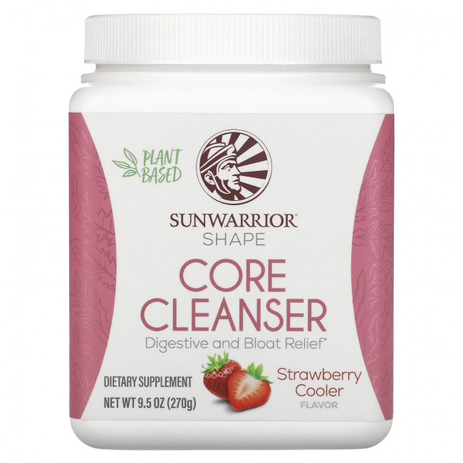 Sunwarrior, Shape, очищающее средство с клубникой, 270 г (9,5 унции) Sunwarrior, Shape, очищающее средство с клубникой, 270 г (9,5 унции)