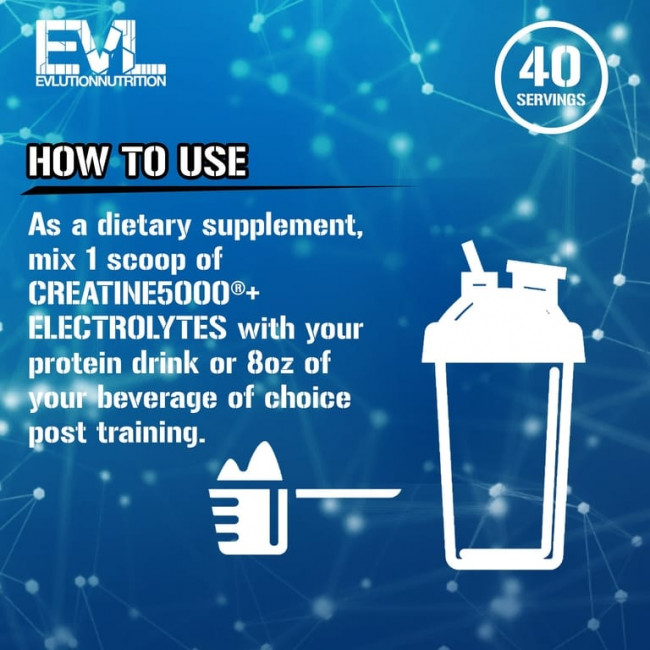 EVLution Nutrition, Creatine5000® с электролитами, без добавок, 250 г (8,82 унции) EVLution Nutrition, Creatine5000® с электролитами, без добавок, 250 г (8,82 унции)
