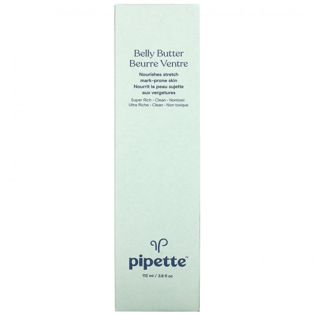Pipette, Масло для живота, 3,8 жидких унции (112 мл)
