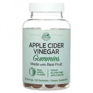 Country Farms, Apple Cider Vinegar Gummies, Real Apple, 60 Gummies