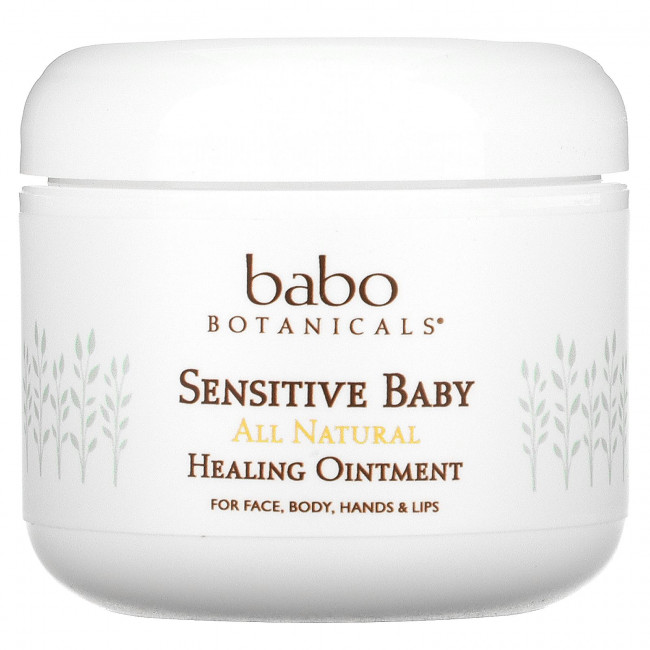 Babo Botanicals, Sensitive Baby, All Natural, лечебная мазь, 113 г (4 унции)