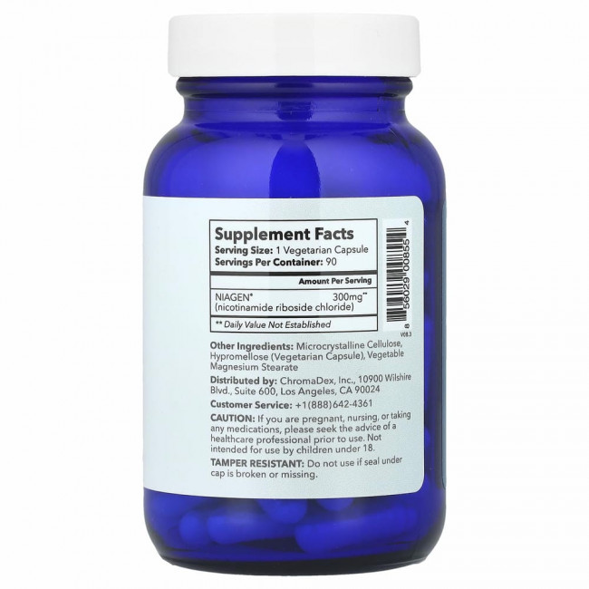 Tru Niagen, Age Better, 300 мг, 90 вегетарианских капсул