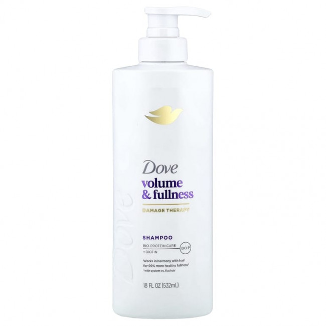 Dove, шампунь, для объема и густоты волос, 532 мл (18 жидк. унций) Dove, шампунь, для объема и густоты волос, 532 мл (18 жидк. унций)