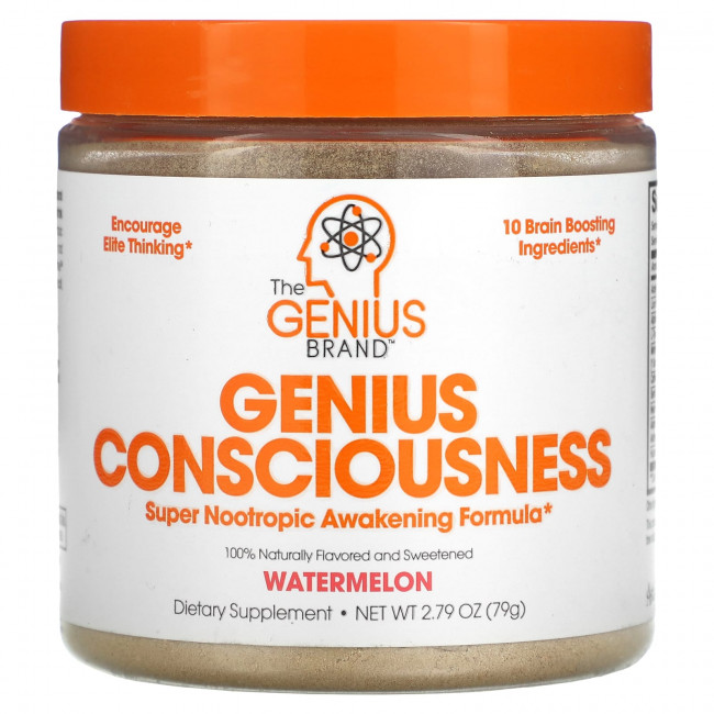 The Genius Brand, Genius Consciousness, арбуз, 79 г (2,79 унции) The Genius Brand, Genius Consciousness, арбуз, 79 г (2,79 унции)