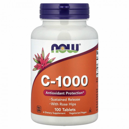 NOW Foods, C-1000, 100 таблеток &mdash; 