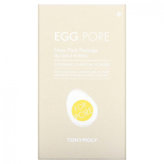 Tony Moly, Egg Pore, пакетик для носа, 7 пакетиков