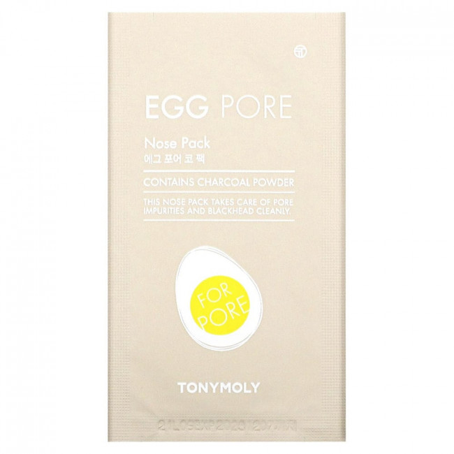 Tony Moly, Egg Pore, пакетик для носа, 7 пакетиков