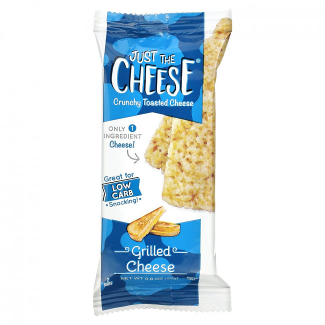 Just The Cheese, Батончики с сыром-гриль, 12 шт., 22 г (0,8 унции) Just The Cheese, Батончики с сыром-гриль, 12 шт., 22 г (0,8 унции)