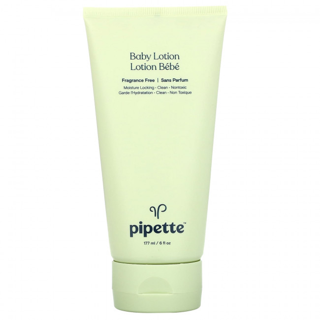 Pipette, детский лосьон, без отдушки, 177 мл (6 жидк. унций) Pipette, детский лосьон, без отдушки, 177 мл (6 жидк. унций)