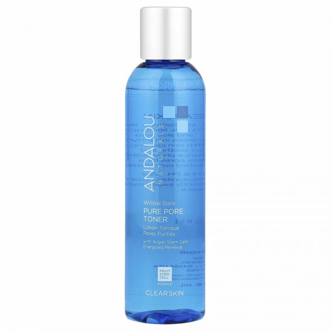 Andalou Naturals, тоник для очищения пор, ивовая кора, 178 мл (6 жидк. унций)