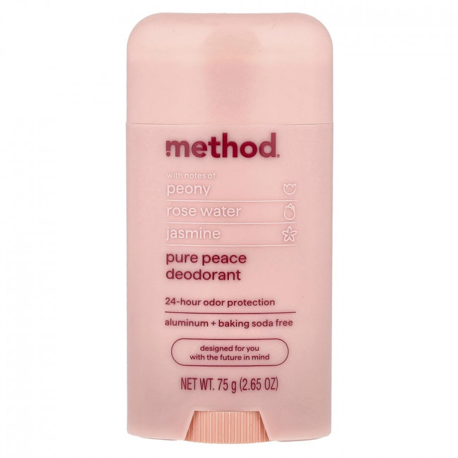 Дезодорант Method, Pure Peace, 75 г (2,65 унции)