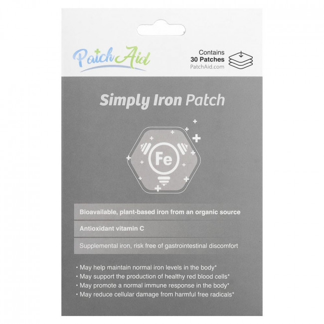 PatchAid, Simply Iron Patch, 30 пластырей