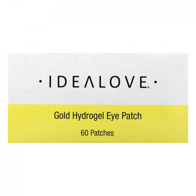 Idealove, Eye Admire, гидрогелевые патчи для глаз с золотом, 60 шт. Idealove, Eye Admire, гидрогелевые патчи для глаз с золотом, 60 шт.