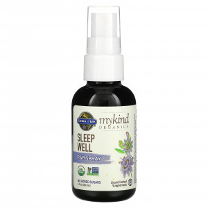 Garden of Life, MyKind Organics, Sleep Well, спрей для улучшения качества сна, 58 мл (2 унции) Garden of Life, MyKind Organics, Sleep Well, спрей для улучшения качества сна, 58 мл (2 унции)