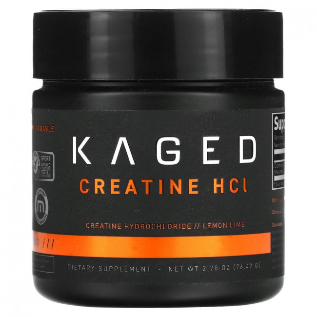 Kaged Muscle, Патентованный C-HCL креатин, лимон и лайм, 2,70 унц. (76,425 г) Kaged Muscle, Патентованный C-HCL креатин, лимон и лайм, 2,70 унц. (76,425 г)