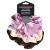 Giovanni, Satin Hair Scrunchies, Pink, Beige, Dark Brown, 3 Extra Large Hair Scrunchies