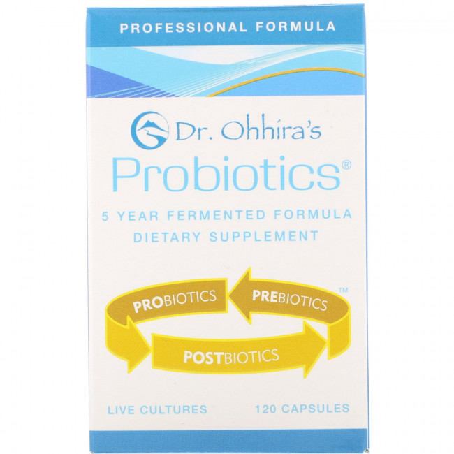 Dr. Ohhira's, Professional Formula Probiotics, 120 капсул Dr. Ohhira's, Professional Formula Probiotics, 120 капсул