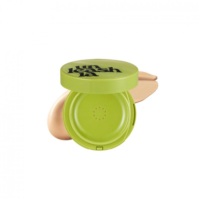 Unleashia, Satin Wear Healthy-Green Cushion, SPF 30/PA++, 23W Bisque, 0.52 oz (15 g) Unleashia, Satin Wear Healthy-Green Cushion, SPF 30/PA++, 23W Bisque, 0.52 oz (15 g)