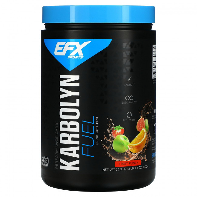 EFX Sports, Karbolyn Fuel, фруктовый пунш, 1000 г (35,3 унции) EFX Sports, Karbolyn Fuel, фруктовый пунш, 1000 г (35,3 унции)