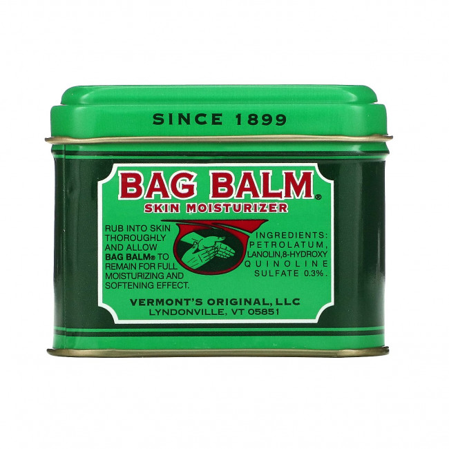 Bag Balm, Увлажняющее средство для кожи рук и тела, для сухой кожи, 4 унции Bag Balm, Увлажняющее средство для кожи рук и тела, для сухой кожи, 4 унции