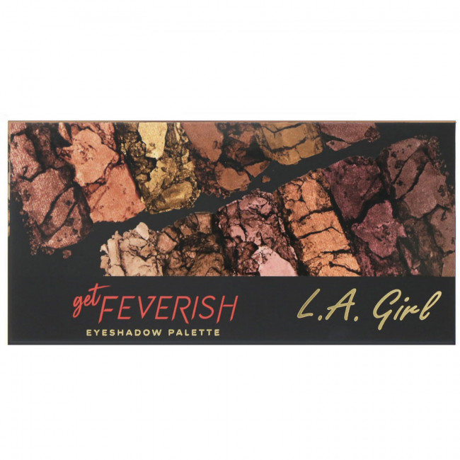 L.A. Girl, Палетка теней для век Get Feverish, 1 г (каждый оттенок) L.A. Girl, Палетка теней для век Get Feverish, 1 г (каждый оттенок)