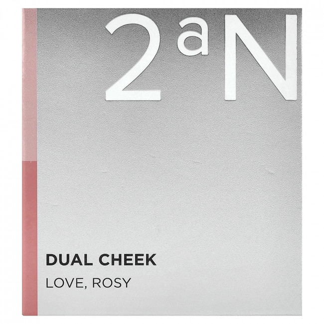 2aN, Dual Cheek, 02 Love, Rosy, 9 г 2aN, Dual Cheek, 02 Love, Rosy, 9 г