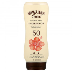 Hawaiian Tropic, Sheer Touch, солнцезащитный лосьон, SPF 50, 8 жидких унций (236 мл)