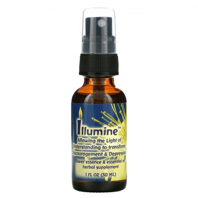 Flower Essence Services, Illumine, цветочная эссенция и эфирное масло, 30 мл Flower Essence Services, Illumine, цветочная эссенция и эфирное масло, 30 мл