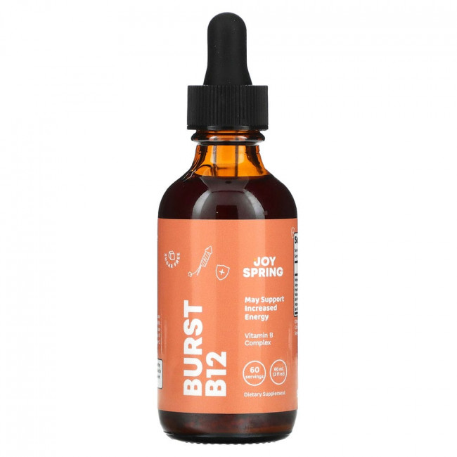 JoySpring, Burst Vitamin B для детей, 60 мл (2 жидк. Унции) JoySpring, Burst Vitamin B для детей, 60 мл (2 жидк. Унции)