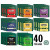 Vahdam Teas, Founder's Select, ассорти чаев, 40 чайных пакетиков, 80 г ,(2,82 унции) Vahdam Teas, Founder's Select, ассорти чаев, 40 чайных пакетиков, 80 г ,(2,82 унции)