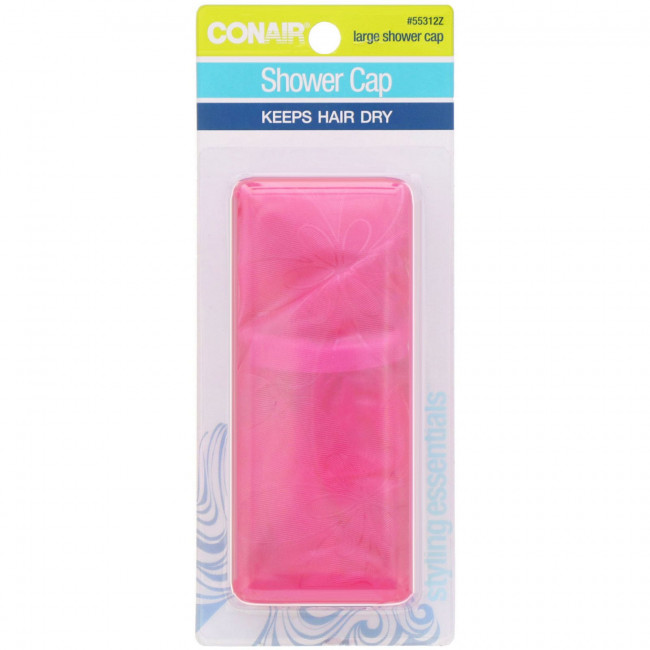 Conair, Шапочка для душа, большая, 1 шт. Conair, Шапочка для душа, большая, 1 шт.